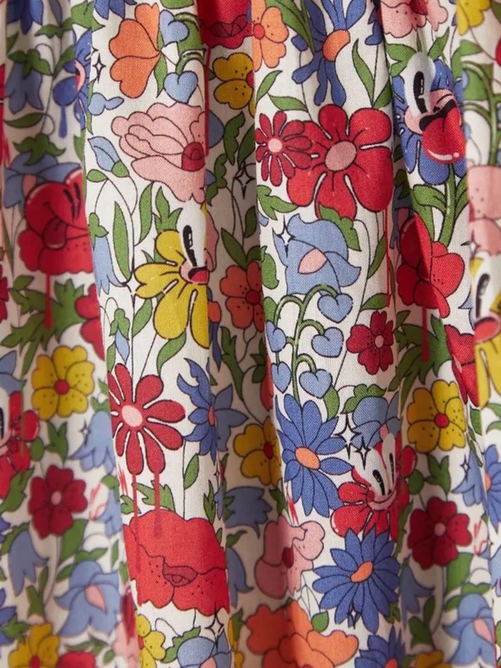 NWT Sea New York Hanna Liberty One-Shoulder Midi Dress in Multi-Color Floral - Picture 8 of 12